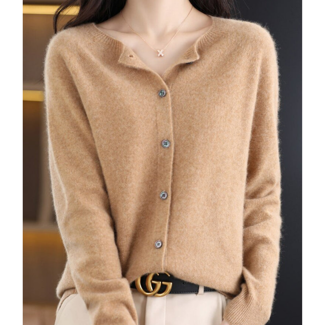 Gwen Cashmere Cardigan