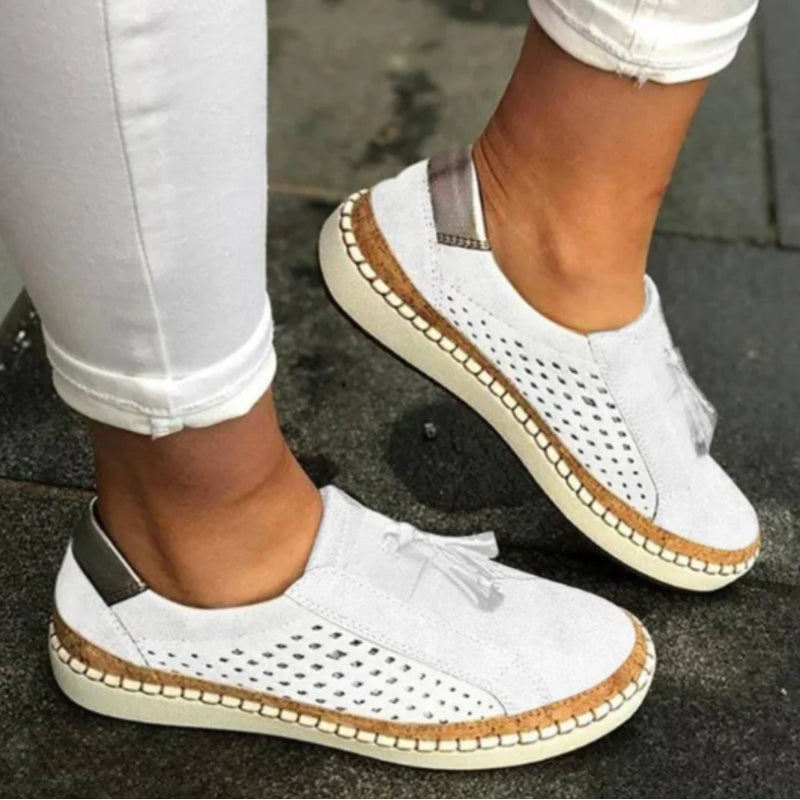 Verona Leather Slip-Ons