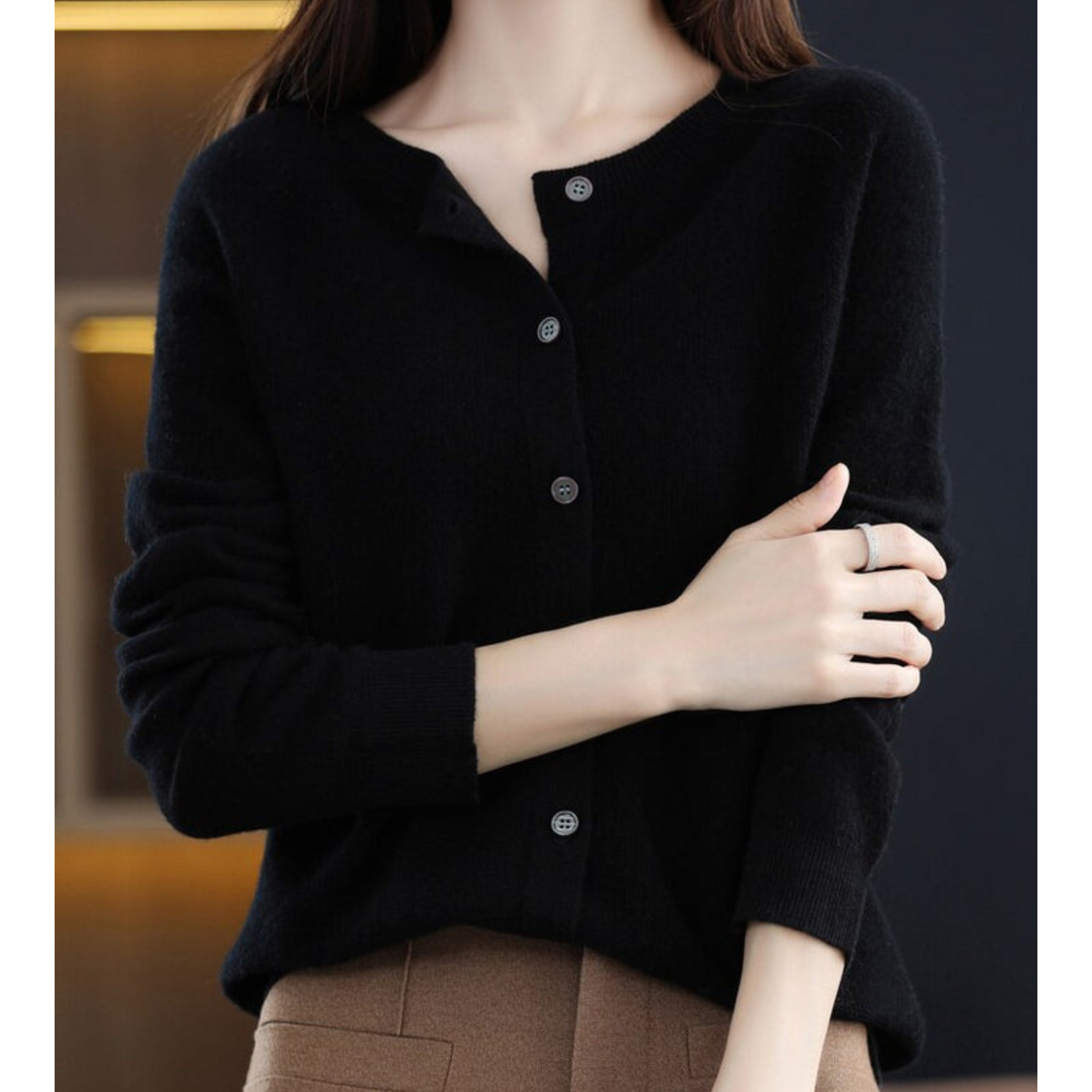 Gwen Cashmere Cardigan