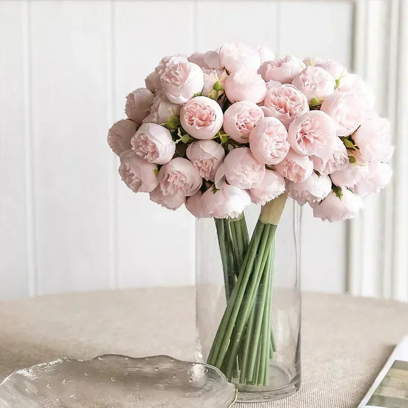 timeless Silk Peony Bouquet