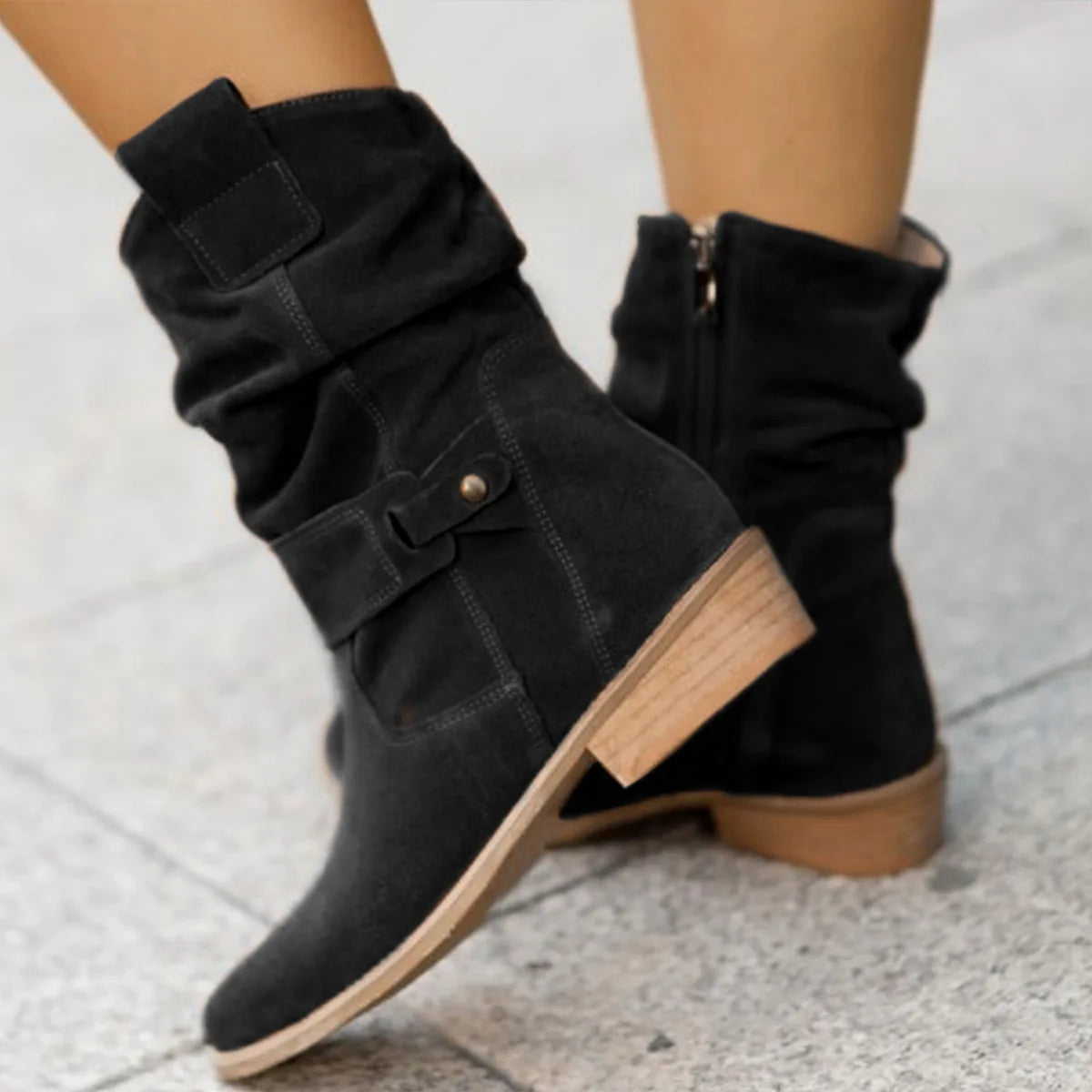 Milan Suede Ankle Boots