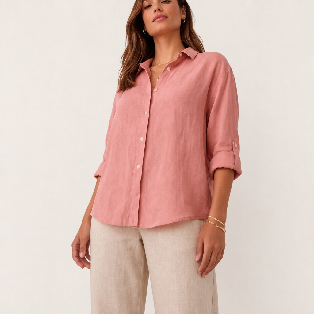 Giulia Linen Blend Shirt