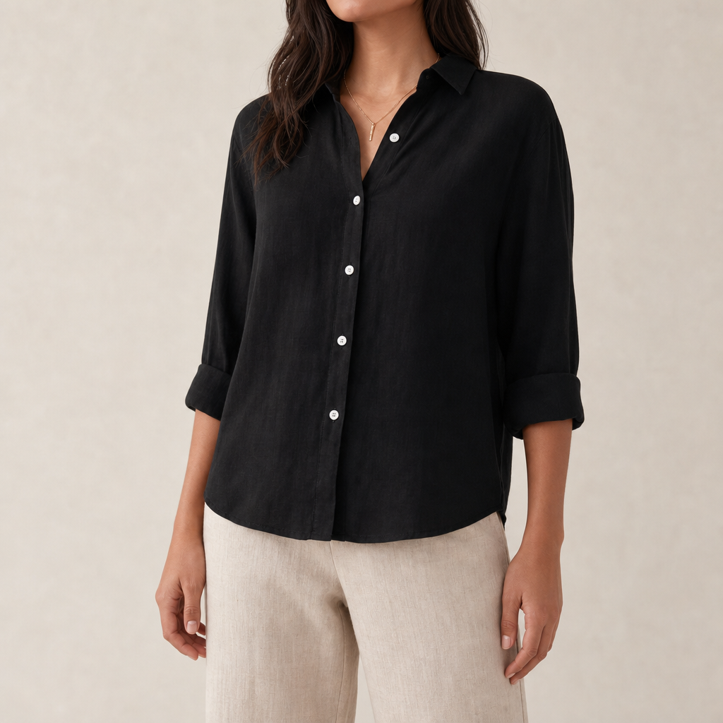 Giulia Linen Blend Shirt