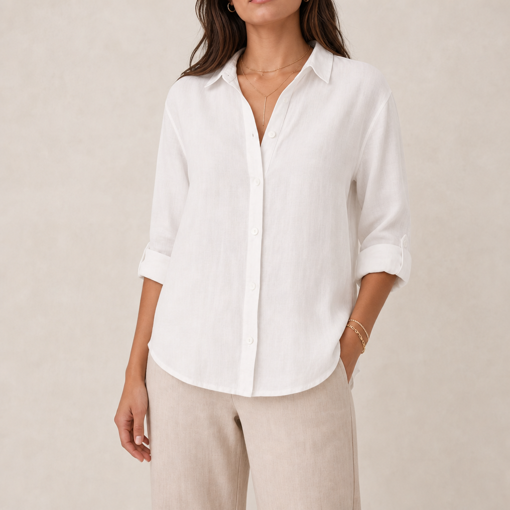 Giulia Linen Blend Shirt