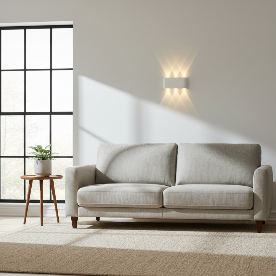 Minimalist LED Wall Sconce | 2W–8W | Choice of Colour Temperature | Indoor