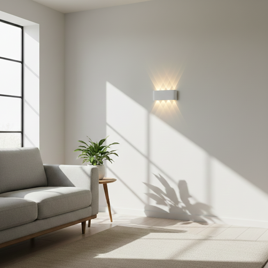 Minimalist LED Wall Sconce | 2W–8W | Choice of Colour Temperature | Indoor