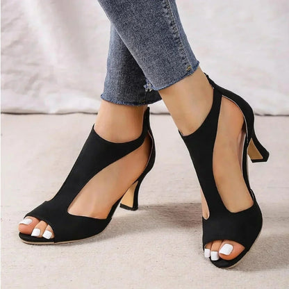 Clara Lay Satin Heels