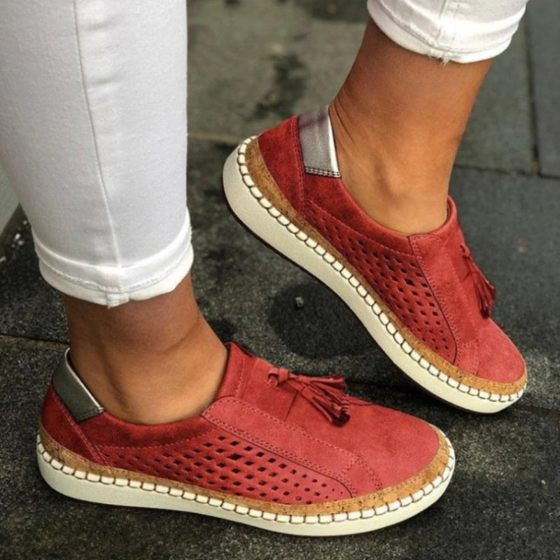 Verona Leather Slip-Ons