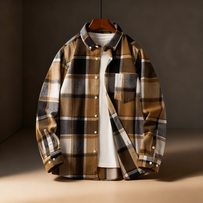 Ashford Flannel Button-Down Shirt