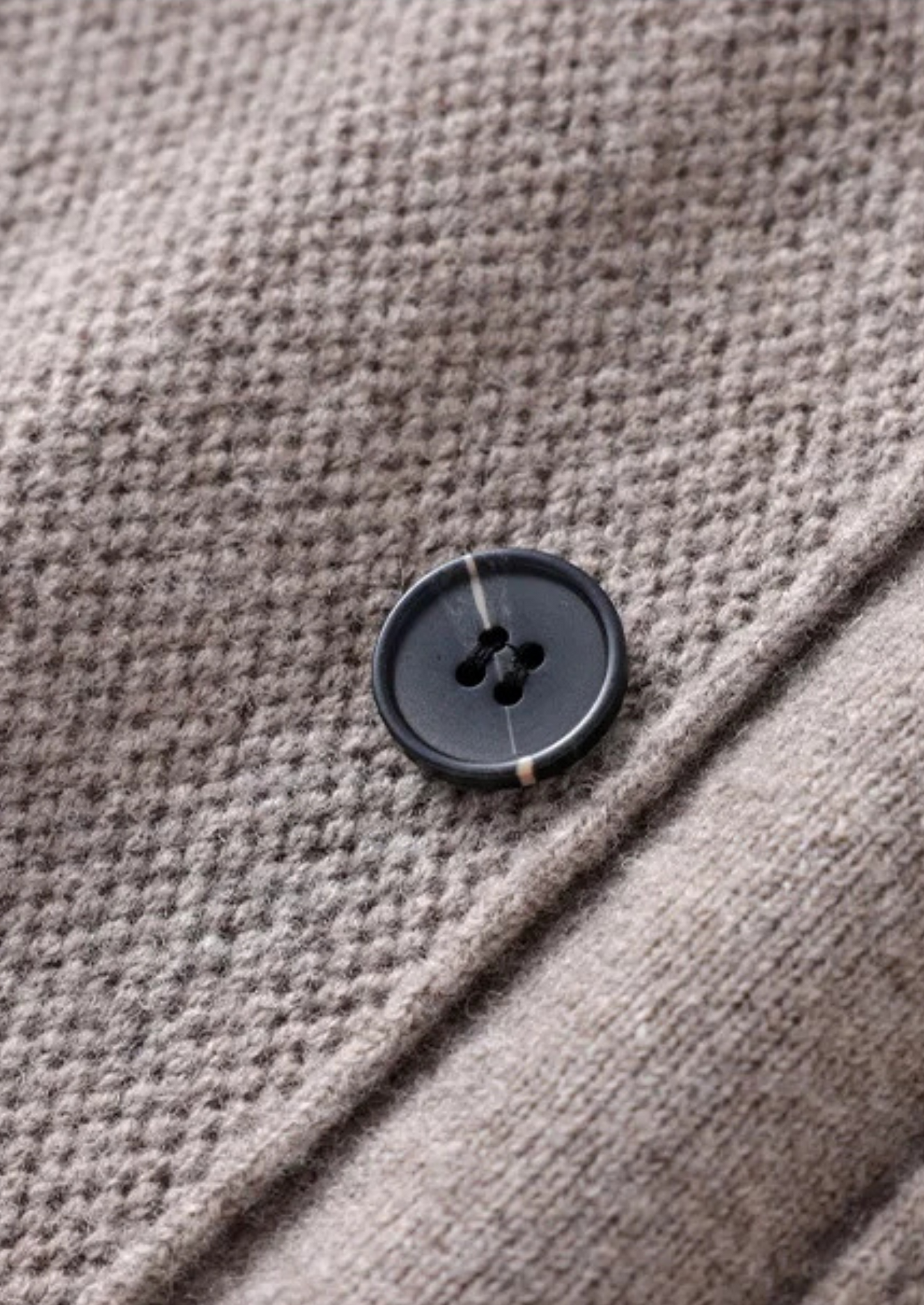Brighton Cashmere Button Overshirt