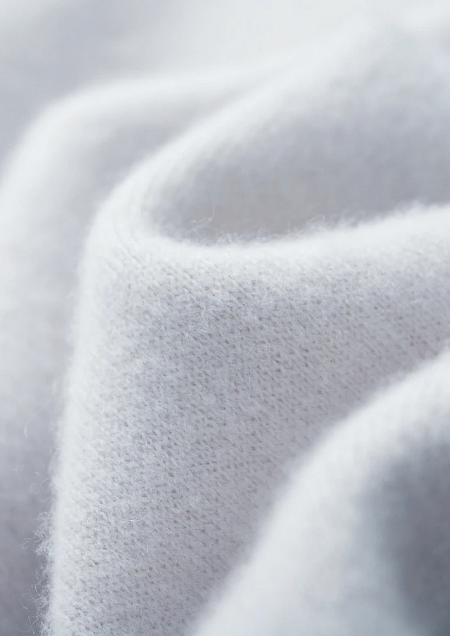 Como Cashmere Two Tone Zipper Hoodie