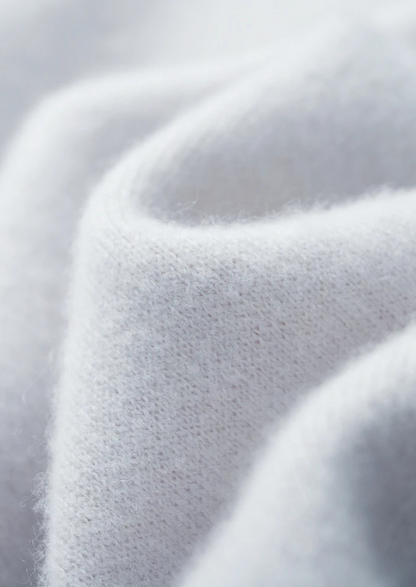 Como Cashmere Two Tone Zipper Hoodie