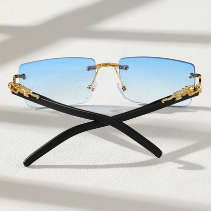 Jana Lay Leather Sunglasses