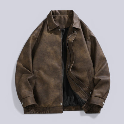 Valencia Suede Leather Jacket