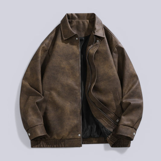 Valencia Suede Leather Jacket