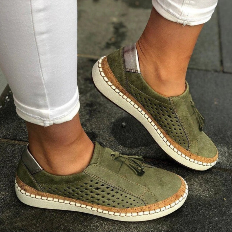 Verona Leather Slip-Ons