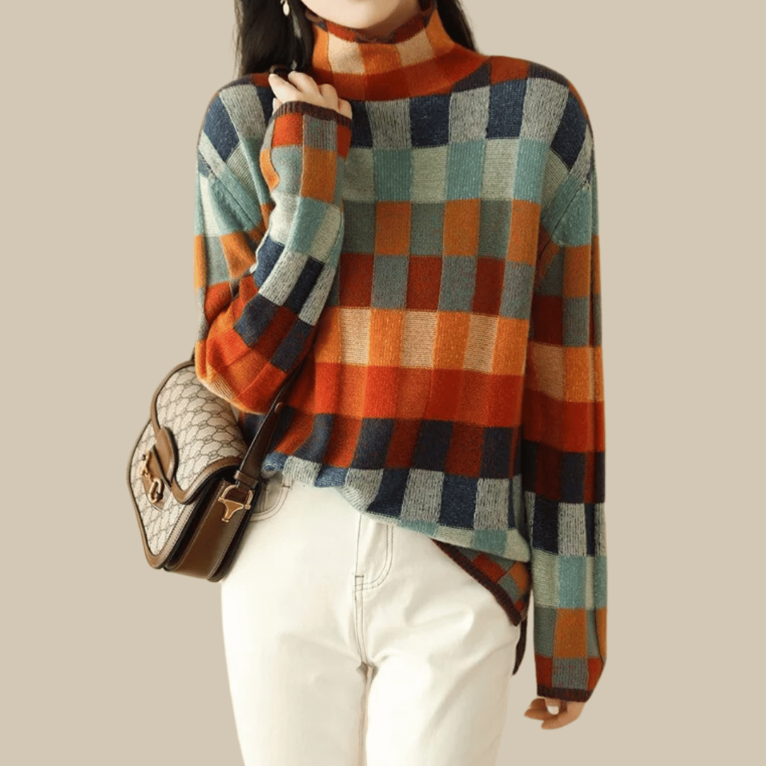 Lisbon Cashmere Turtleneck Knit