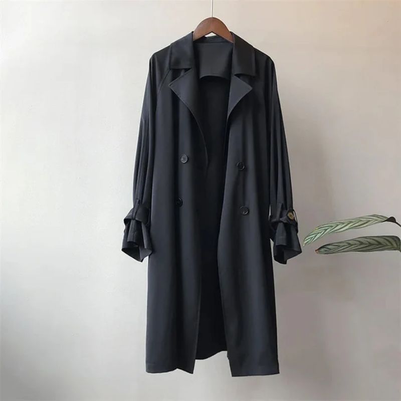 Lyssan Wool Trench Coat
