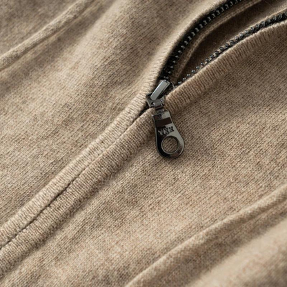 Aspen Cashmere Hooded Vest