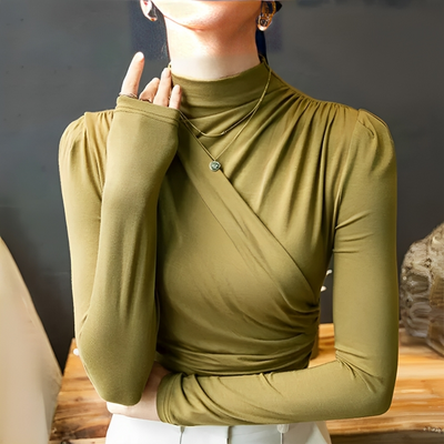 CozyCotton Women's Turtleneck - Sydney Thomas