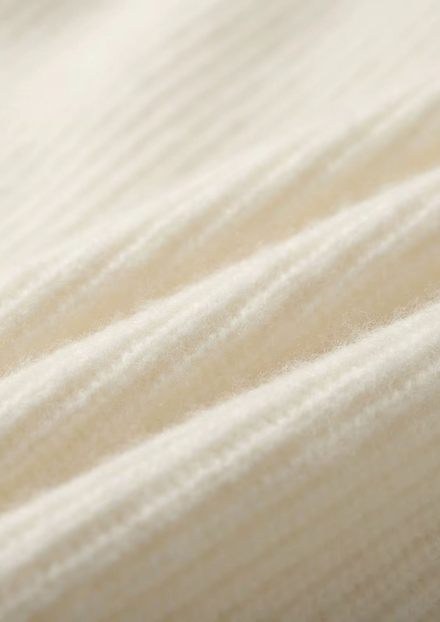 Aspen Cashmere Ribbed V-Neck Sweater