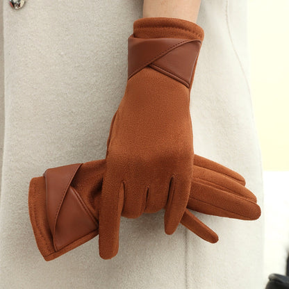 Melora Leather Touch Screen Gloves