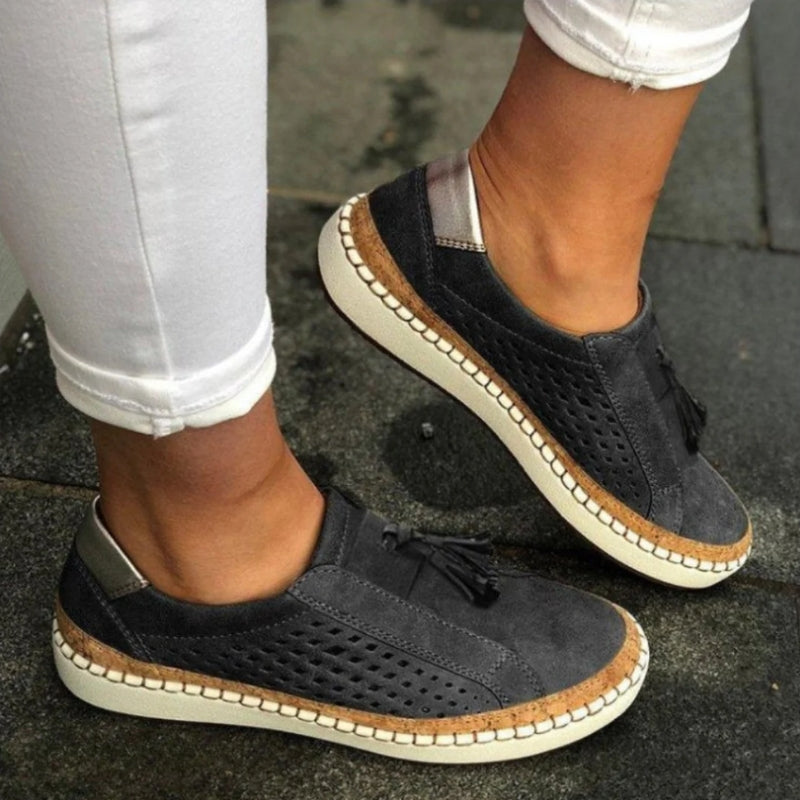 Verona Leather Slip-Ons