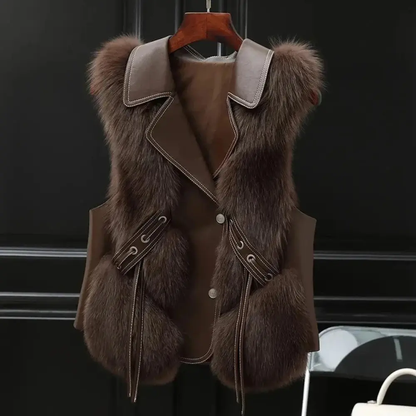 Oslo Faux Fur Vest