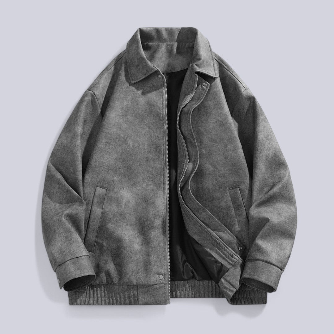Valencia Suede Leather Jacket