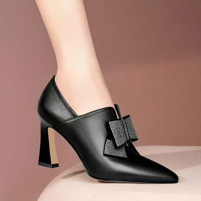 Elegant heels with bow - Sydney Thomas