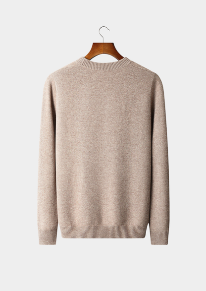 Milan Cashmere Pattern Crewneck