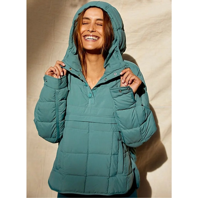 Nairobi Nylon Pullover Puffer