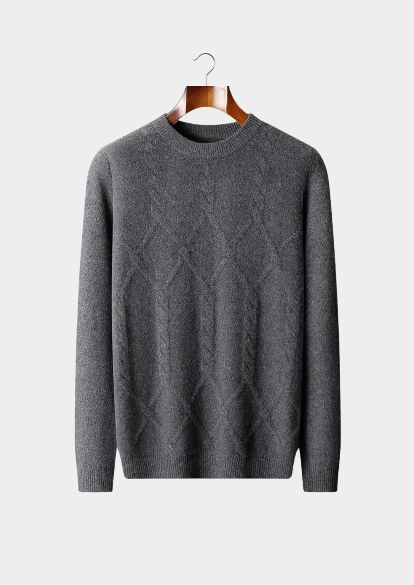 Milan Cashmere Pattern Crewneck
