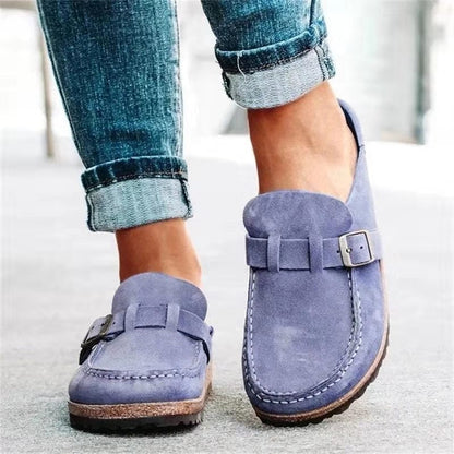 Lorvine Leather Slip-Ons