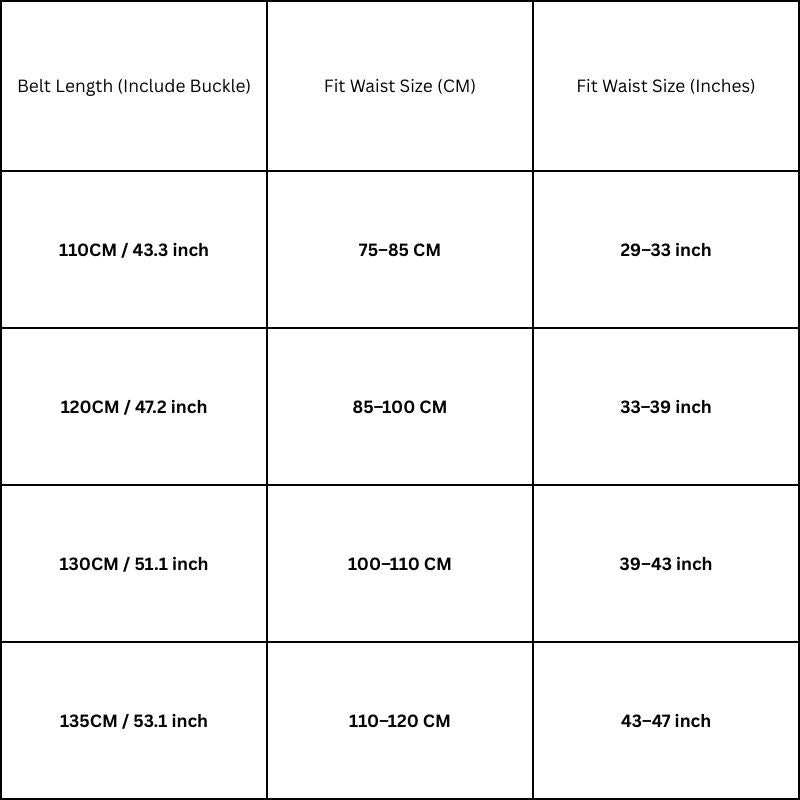 Brisbane Genuine Leather Belt