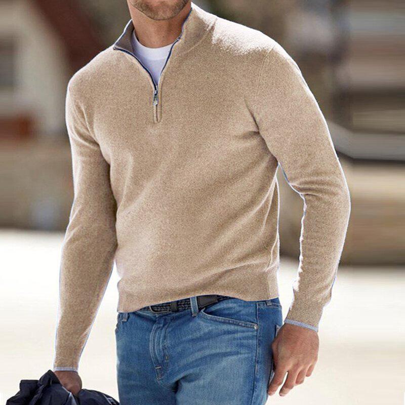 Langley Cashmere Half-Zip