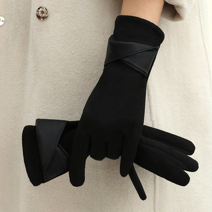 Melora Leather Touch Screen Gloves