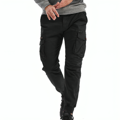 Mens Cotton Cargo Trousers - Sydney Thomas