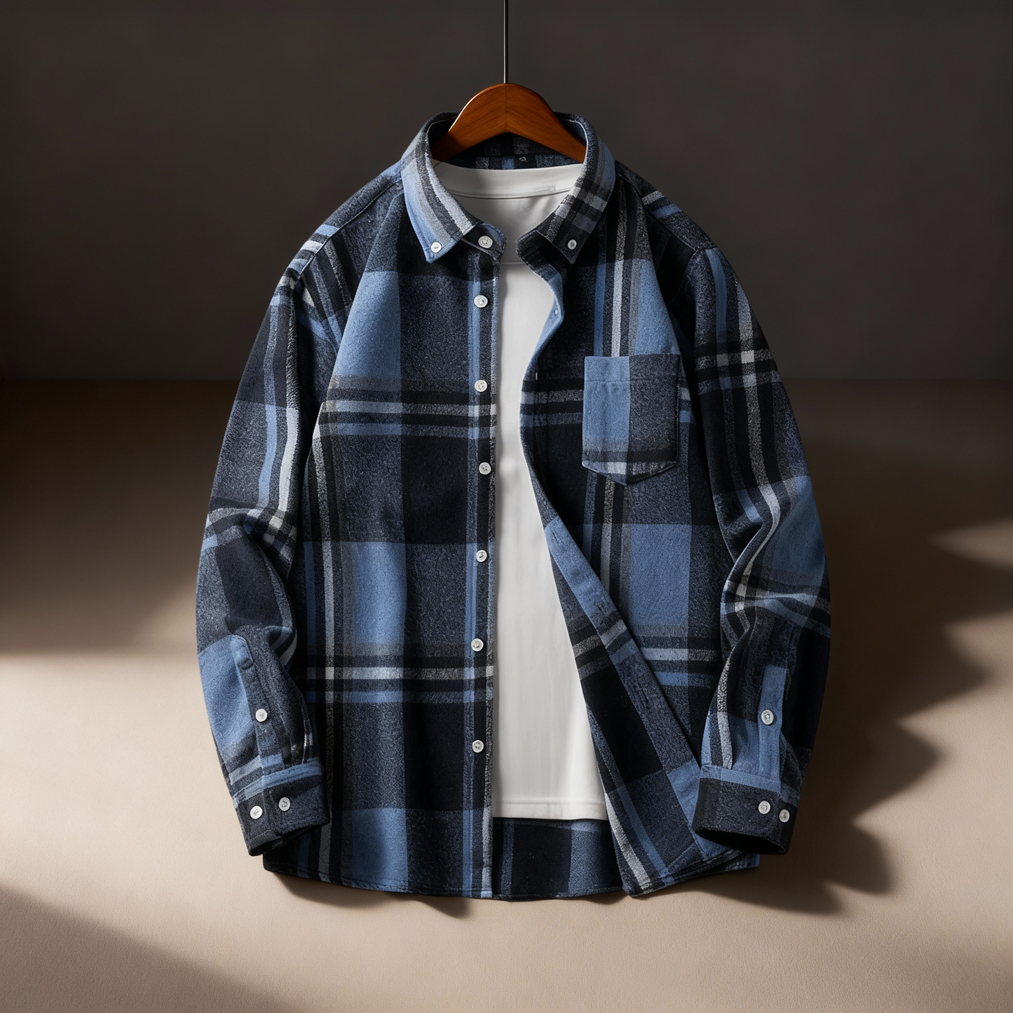 Ashford Flannel Button-Down Shirt