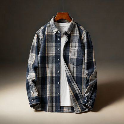 Ashford Flannel Button-Down Shirt