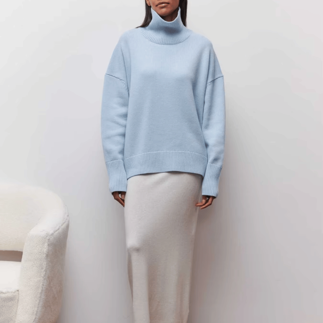 Verona Cashmere Turtleneck