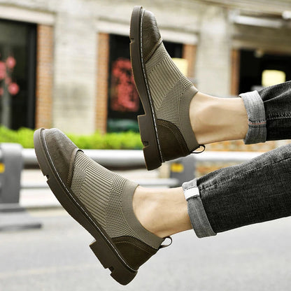 Cairo Leather Mesh Shoes