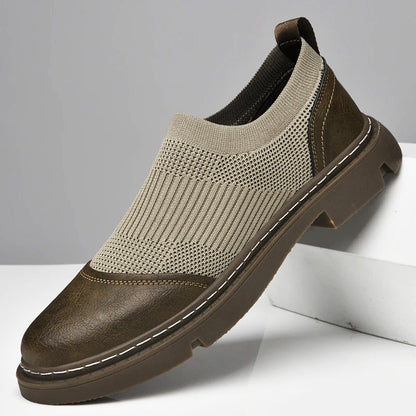 Cairo Leather Mesh Shoes