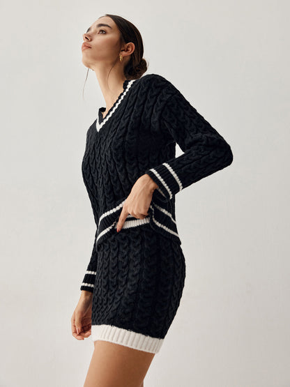 Brighton Wool Cable Knit Set