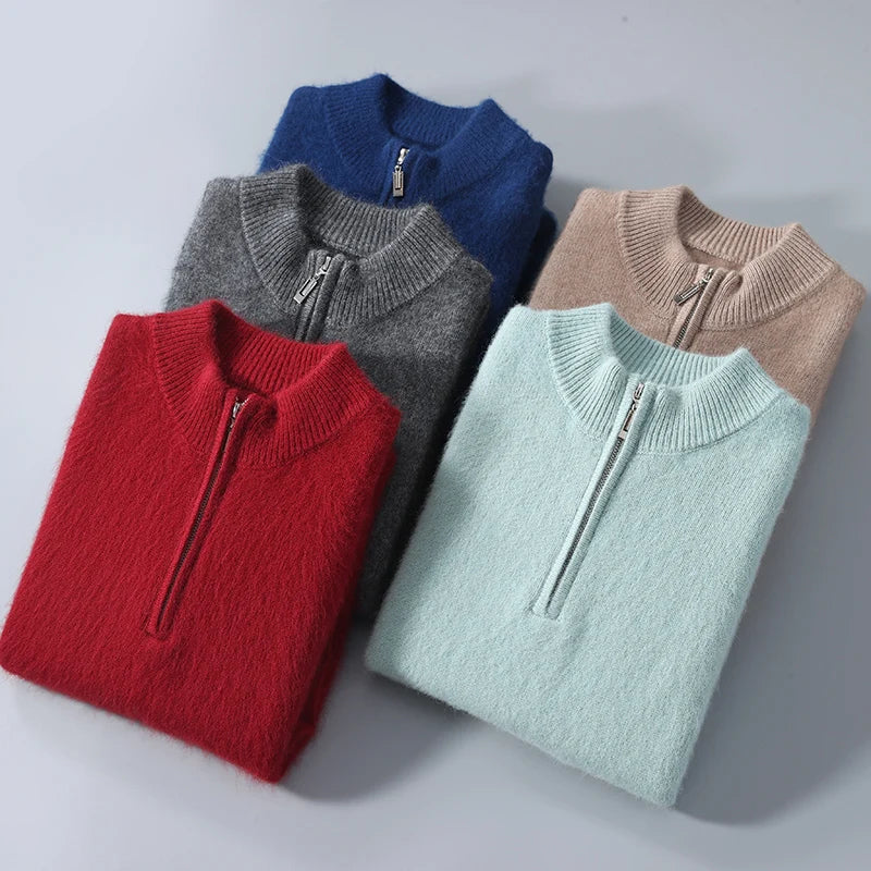 Siena 100% Cashmere Zip Up