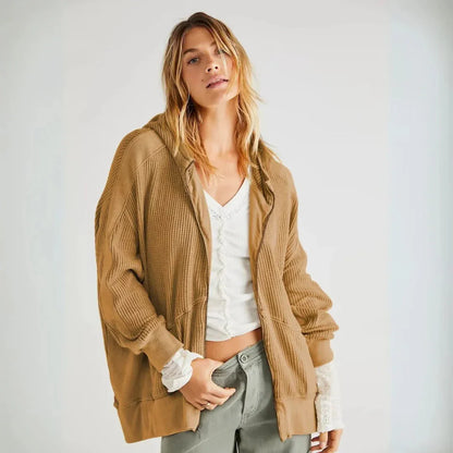 Lisbon Cotton Zip Hoodie