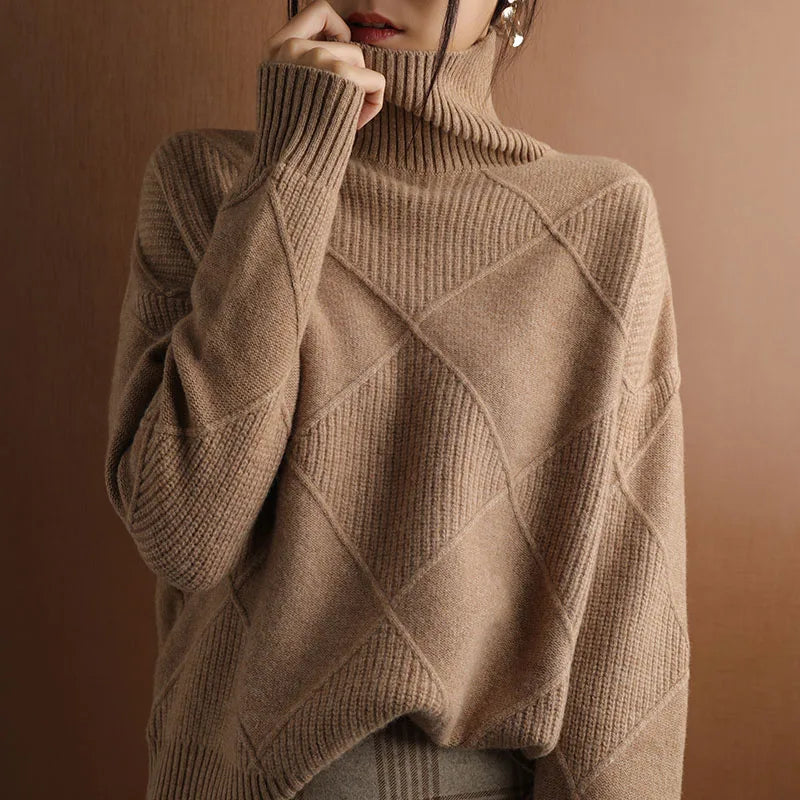 Milan Cashmere Turtleneck