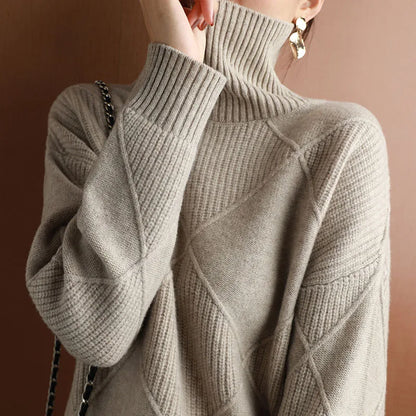 Milan Cashmere Turtleneck