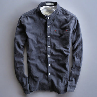 Akita - Japanese Style Linen Shirt - Sydney Thomas