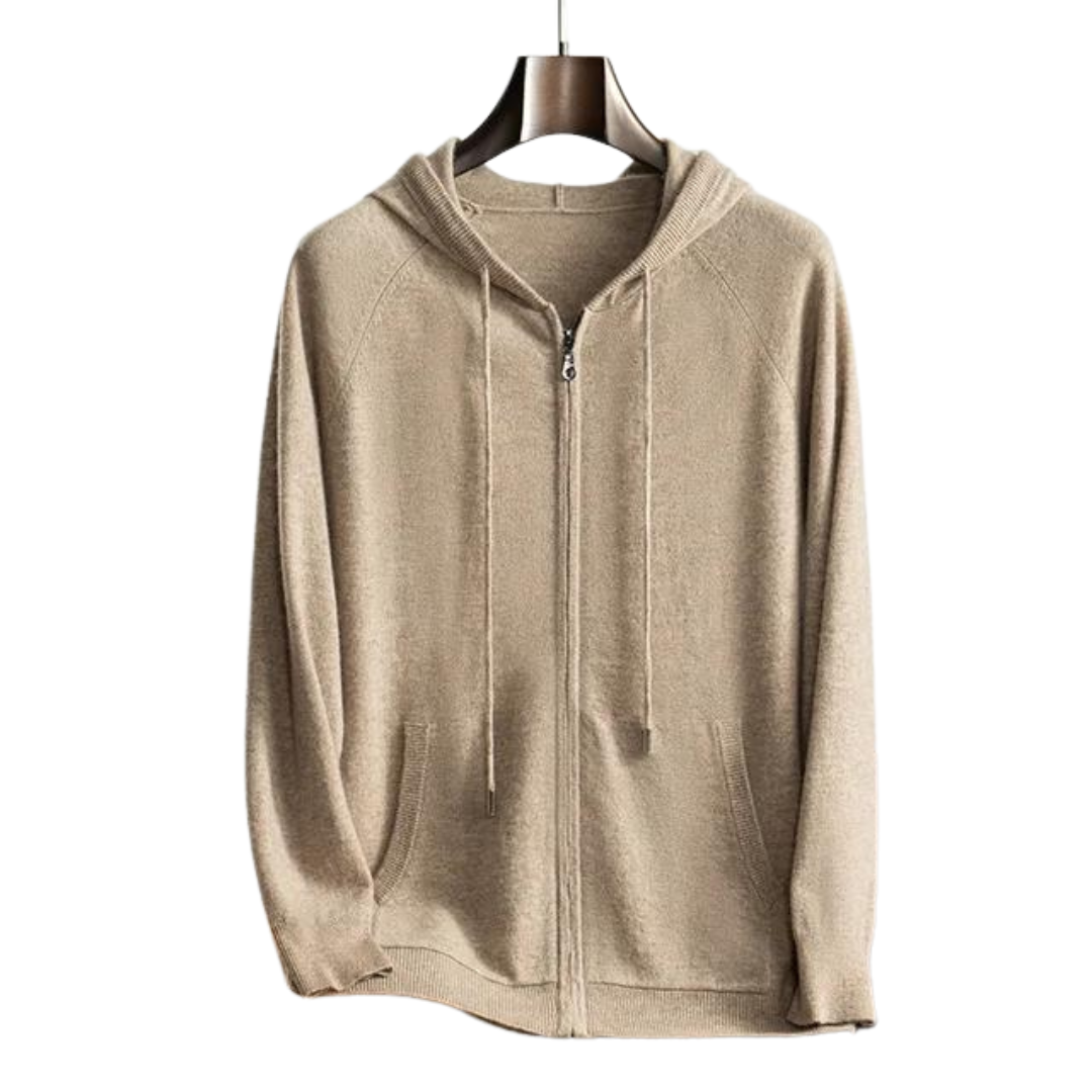 Aspen Cashmere Hooded Vest